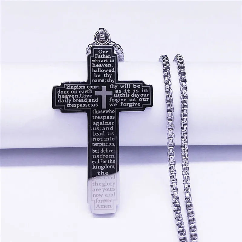 Men’s Faith Cross Chain