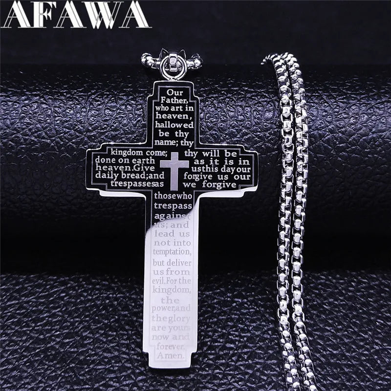 Men’s Faith Cross Chain