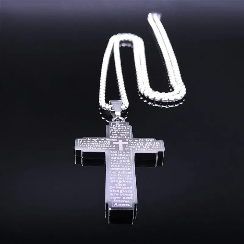 Men’s Faith Cross Chain