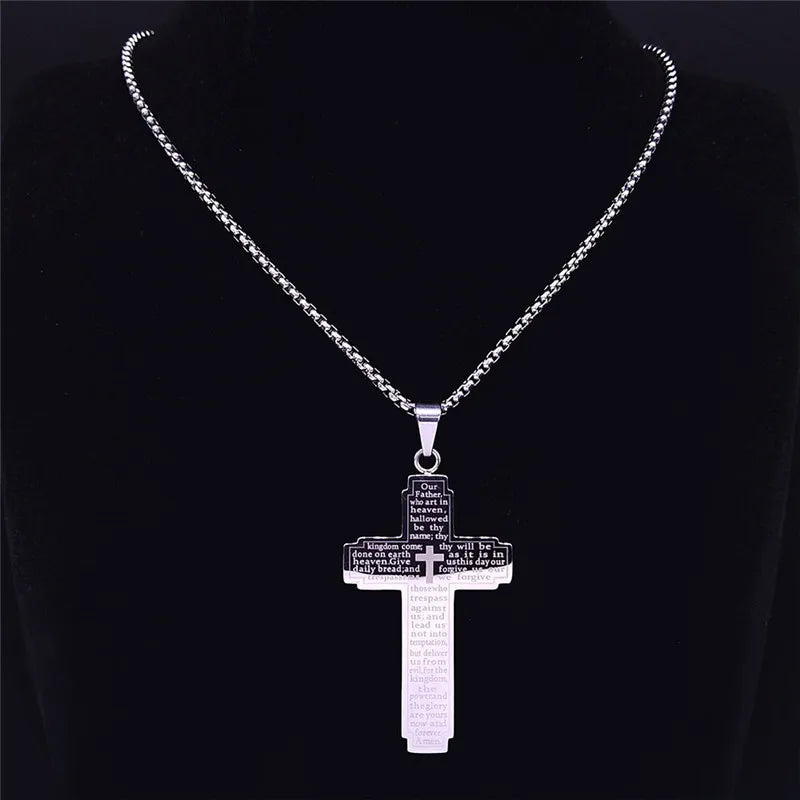 Men’s Faith Cross Chain