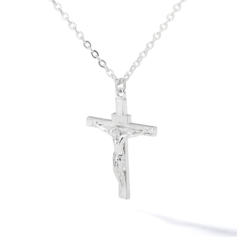 Classic Cross Necklace Jesus