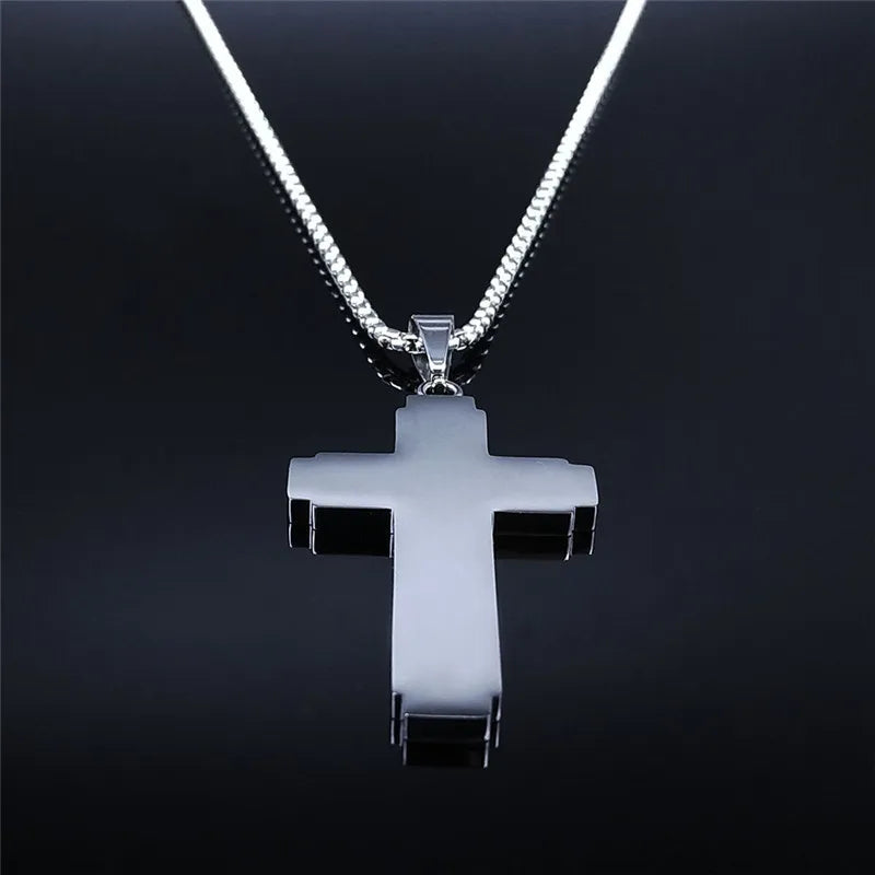 Men’s Faith Cross Chain