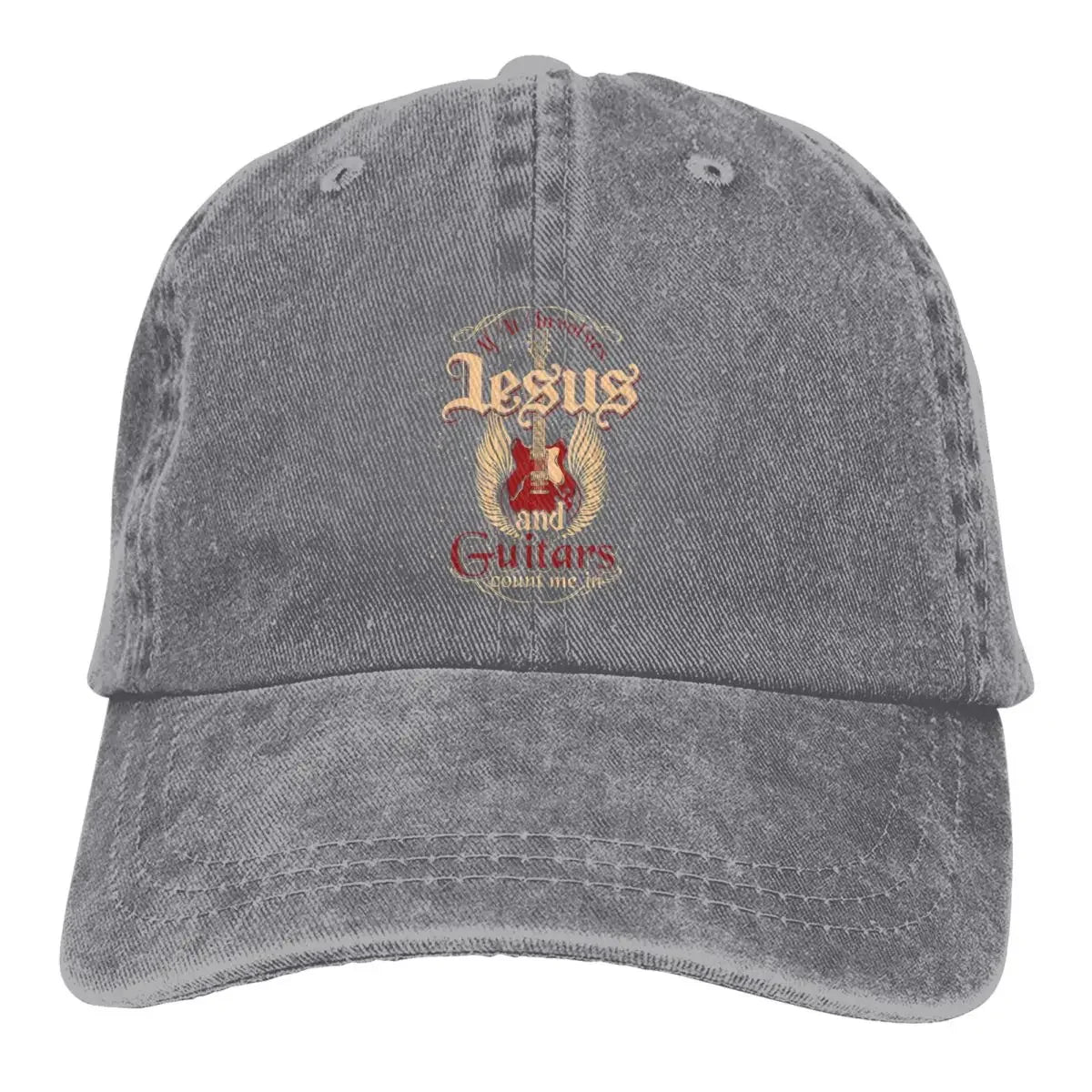 Multicolor Jesus Cross Cap