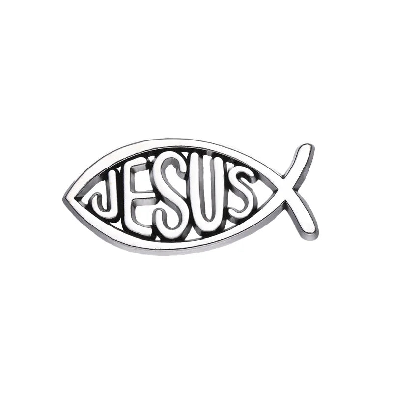 Christian Fish Enamel Pins