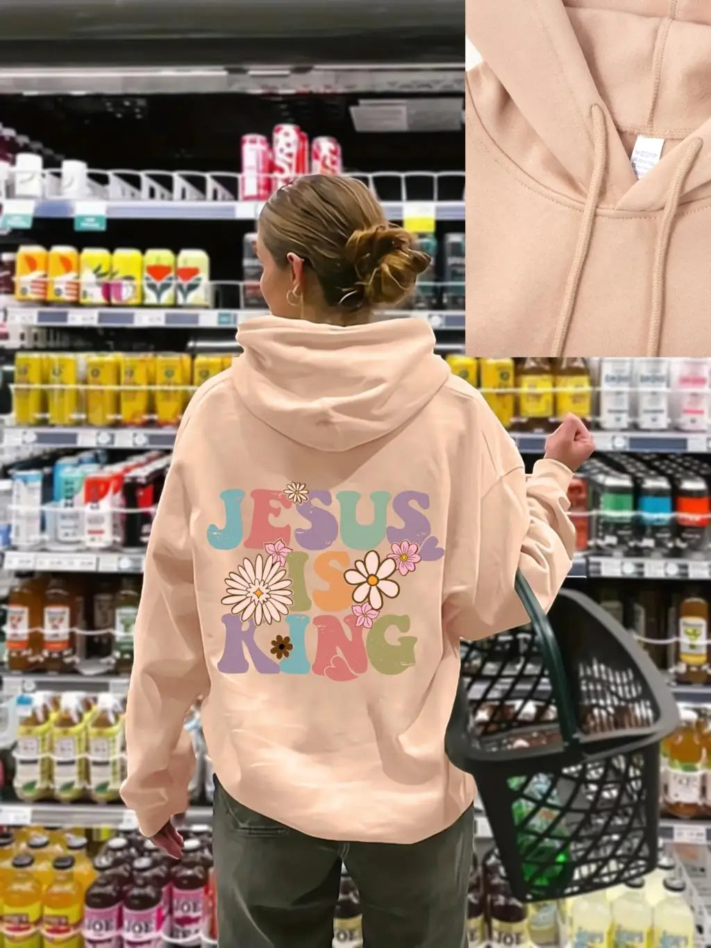 Jesus Is King Christian Hoodie