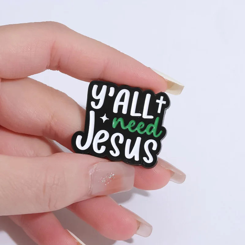 Jesus Enamel Pin