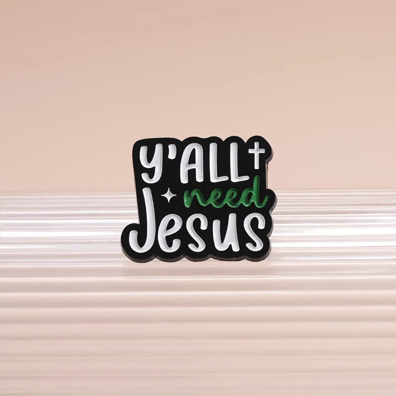 Jesus Enamel Pin
