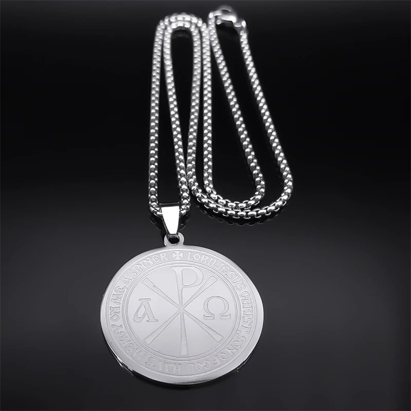 Chi Rho Necklace