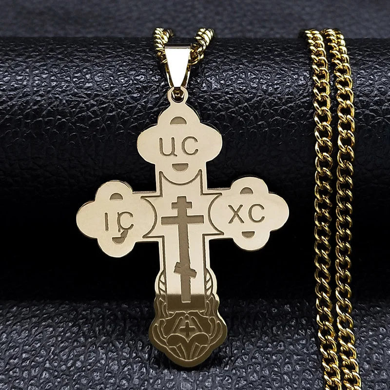 Orthodox Cross Necklace