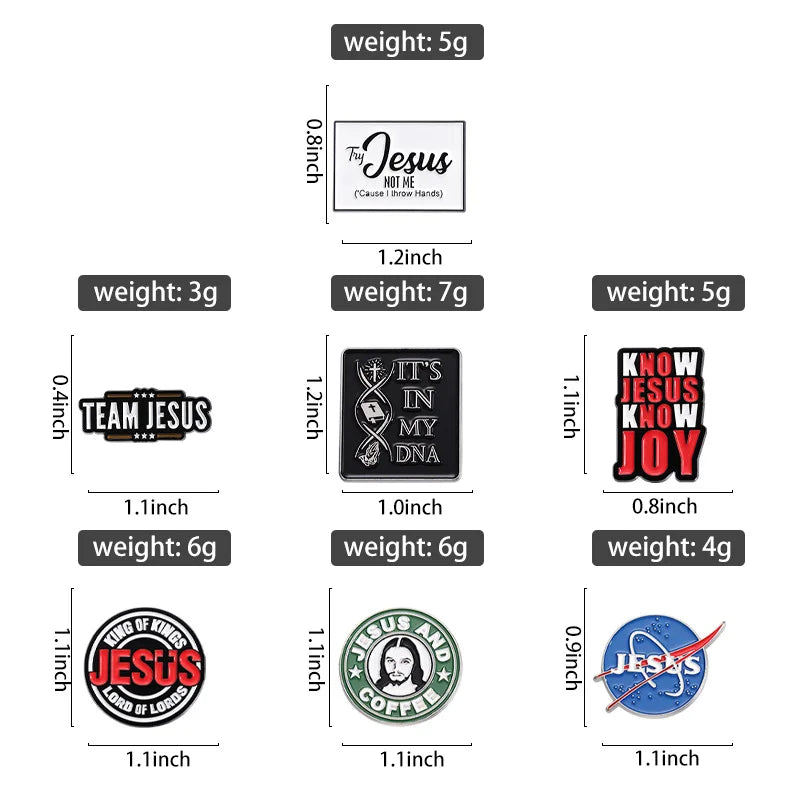 Christian Enamel Pins