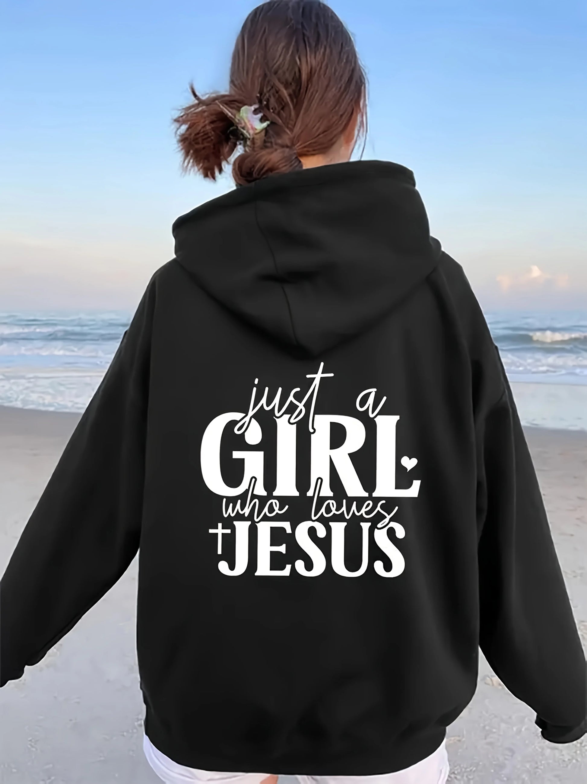 Just A Girl Who Loves Jesus Sweatshirt