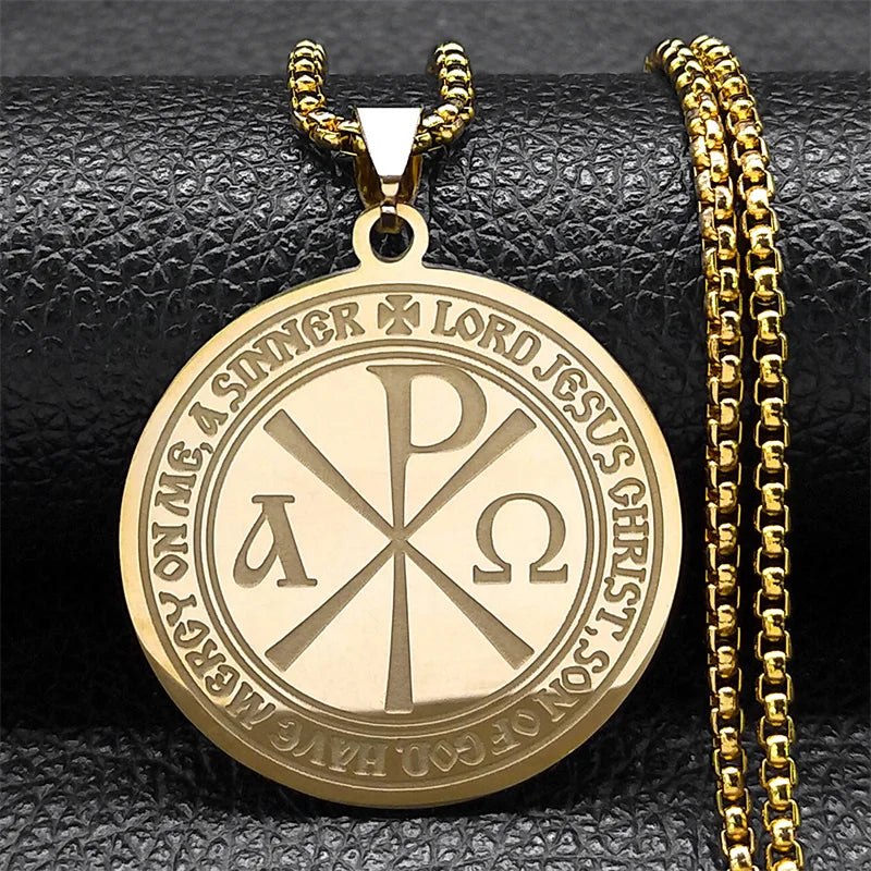Chi Rho Necklace