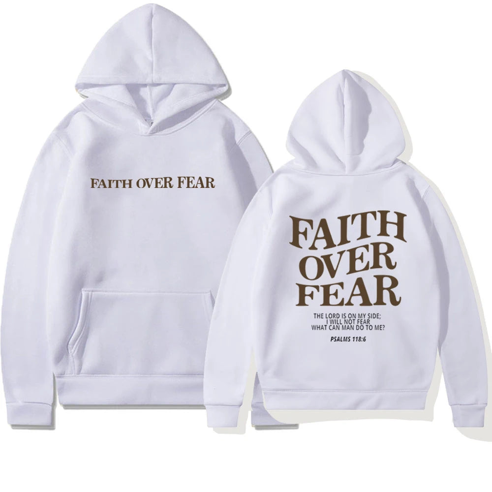 Faith Overcomes Fear Sweatshirts