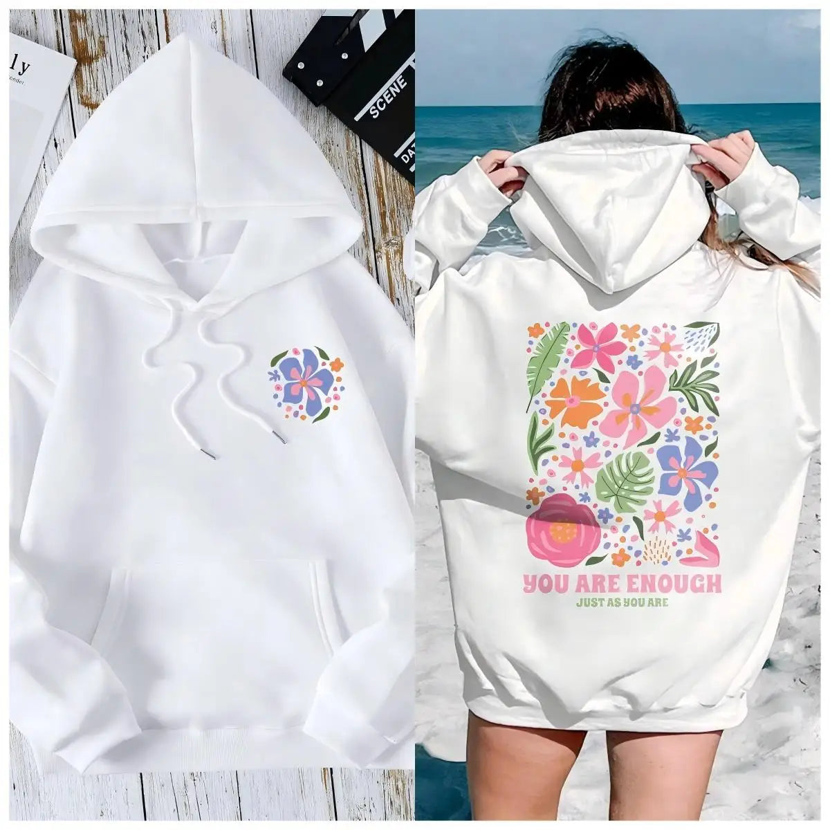 You Are Enough Hoodie