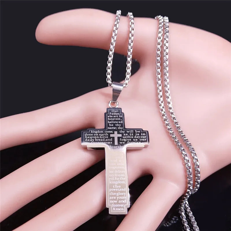 Men’s Faith Cross Chain