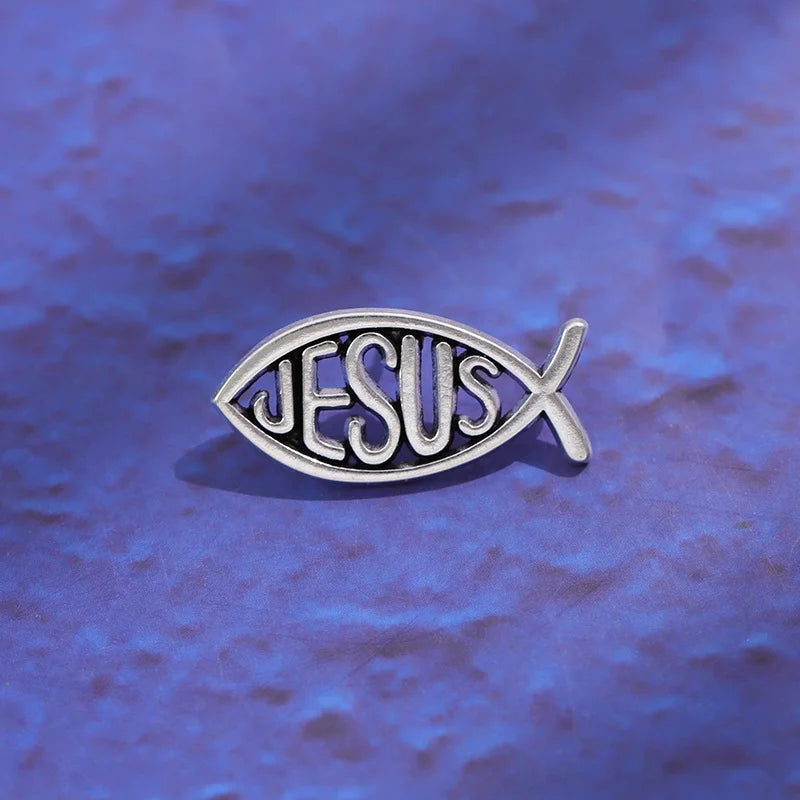 Christian Fish Enamel Pins