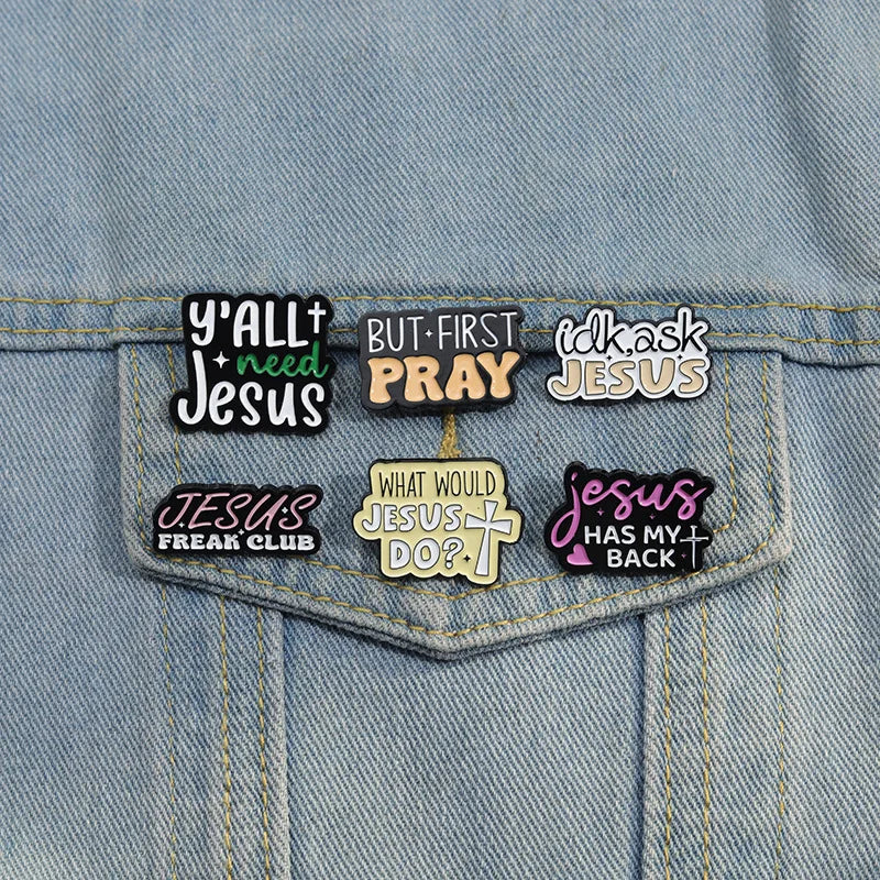 Jesus Enamel Pin