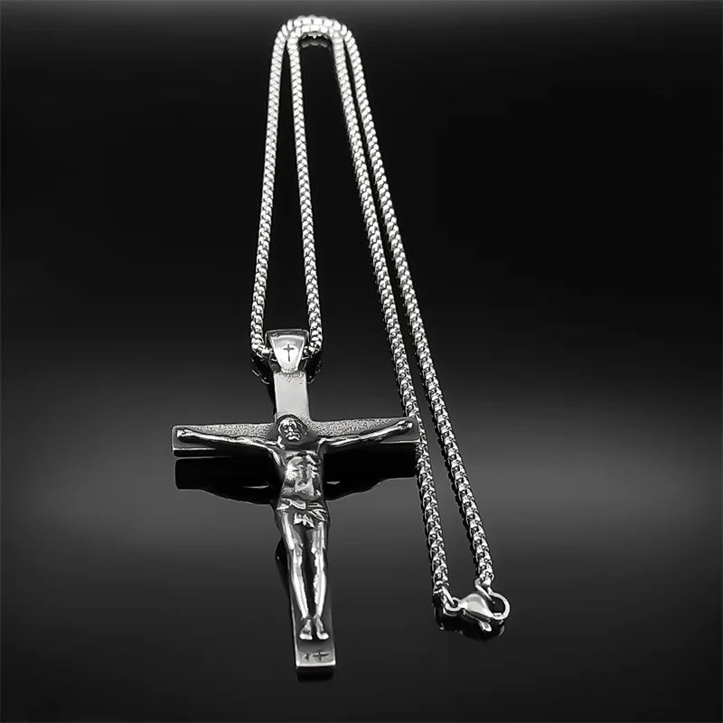 Christian Jesus Cross Crucifix Pendant