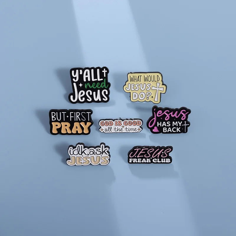 Jesus Enamel Pin