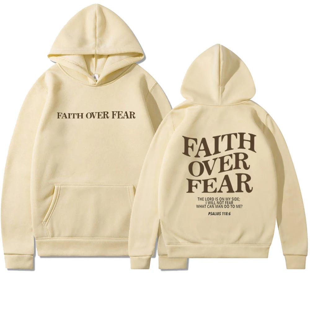 Faith Overcomes Fear Sweatshirts