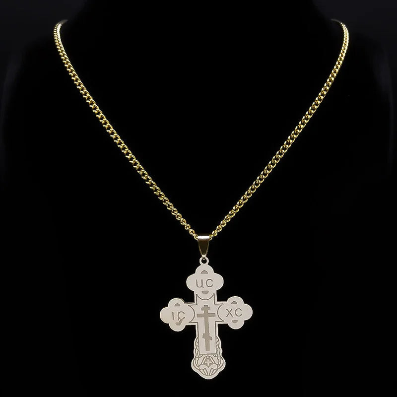 Orthodox Cross Necklace