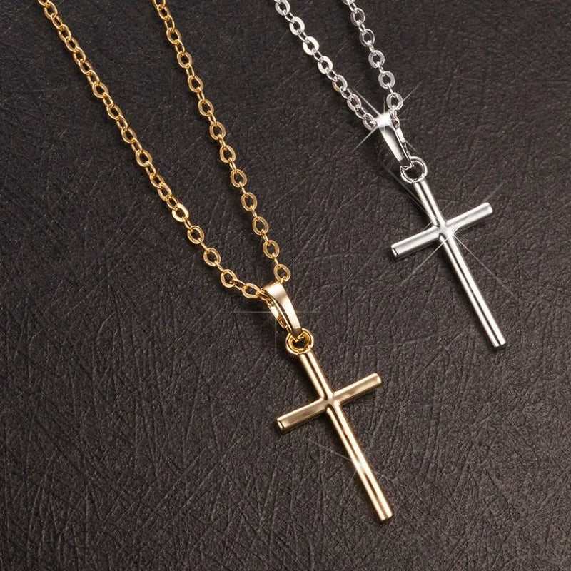Christian Cross Necklace Set