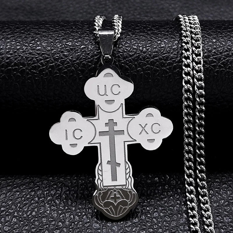 Orthodox Cross Necklace