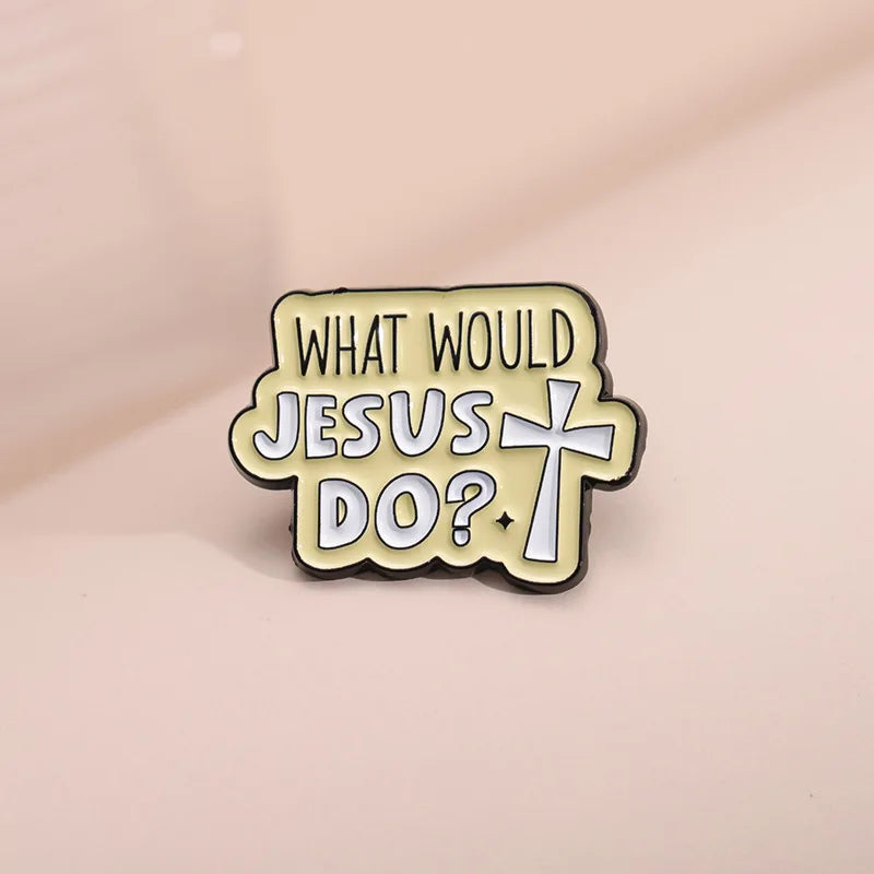 Jesus Enamel Pin