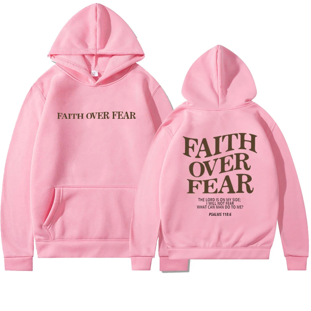 Faith Overcomes Fear Sweatshirts