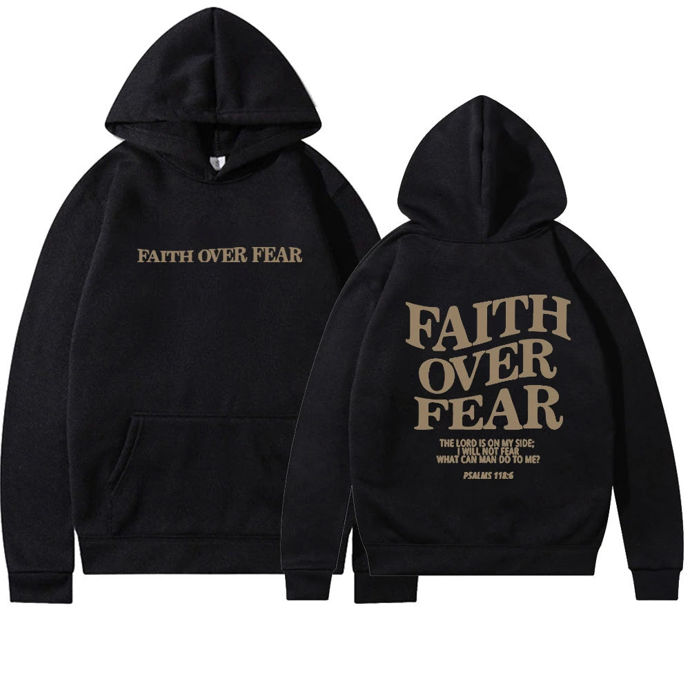 Faith Overcomes Fear Sweatshirts