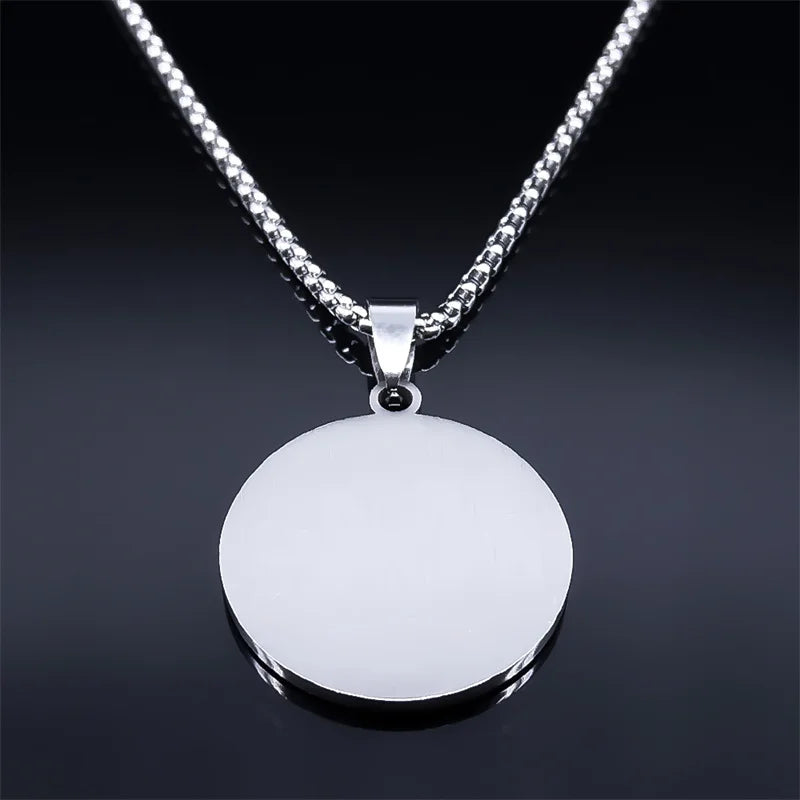 Virgin Mary Amulet Necklace