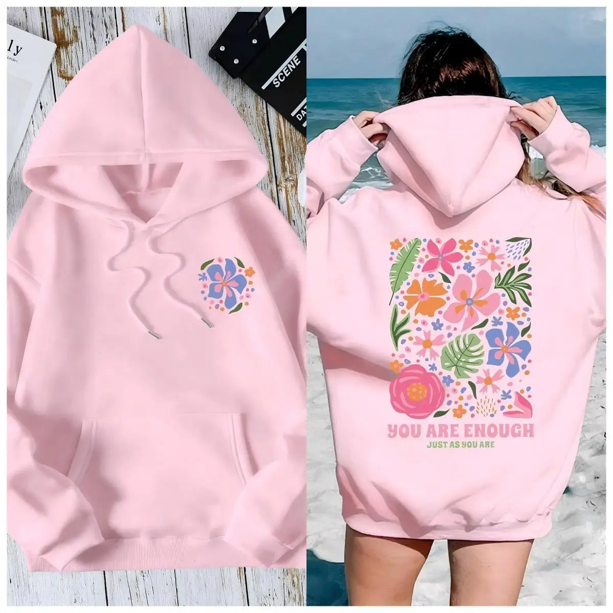 You Are Enough Hoodie