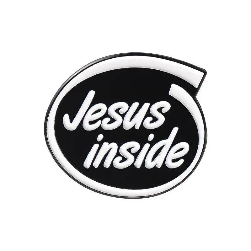 Choose Jesus Cross Enamel Pin