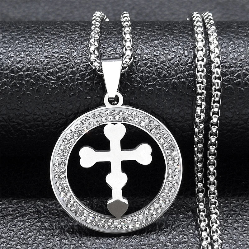 Virgin Mary Amulet Necklace