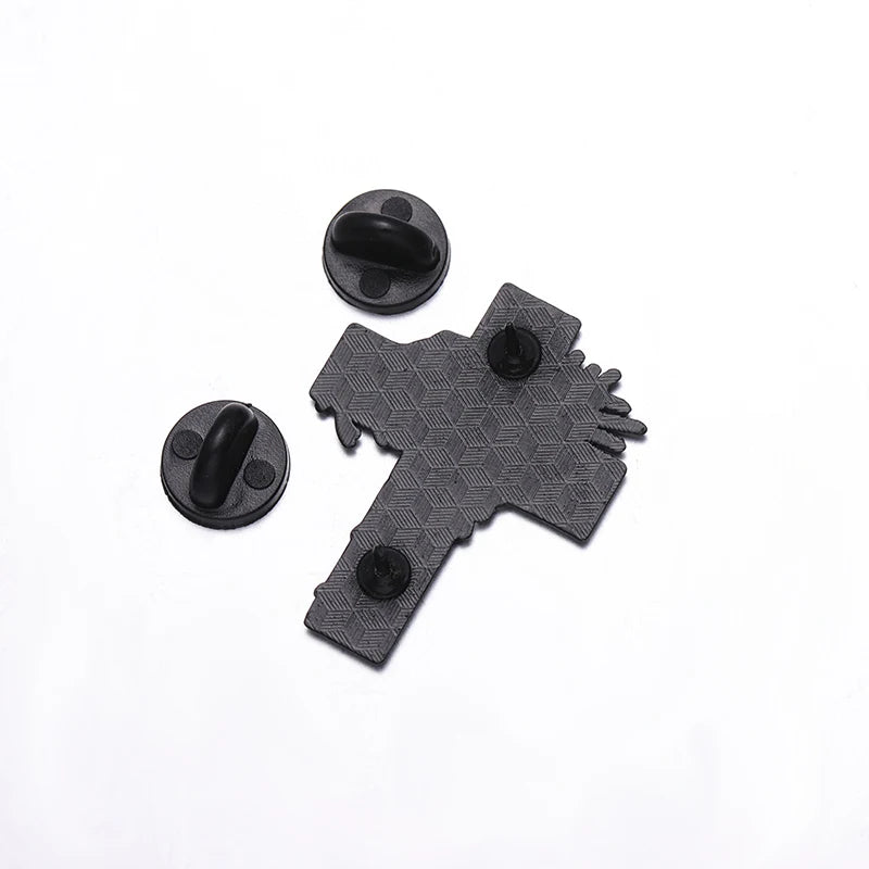 Jesus Cross Enamel Pin
