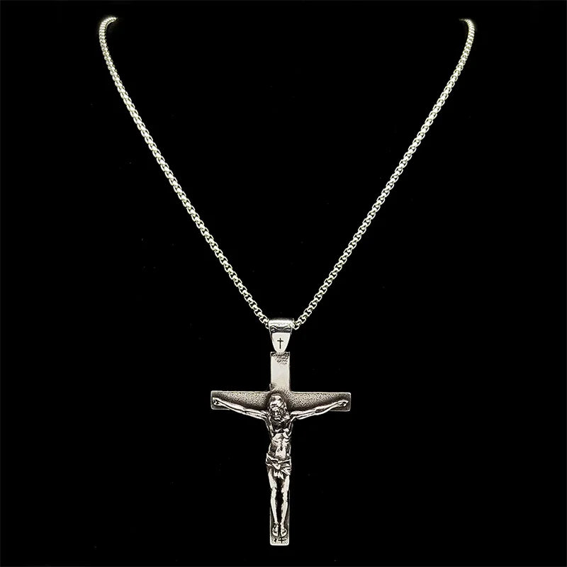 Christian Jesus Cross Crucifix Pendant