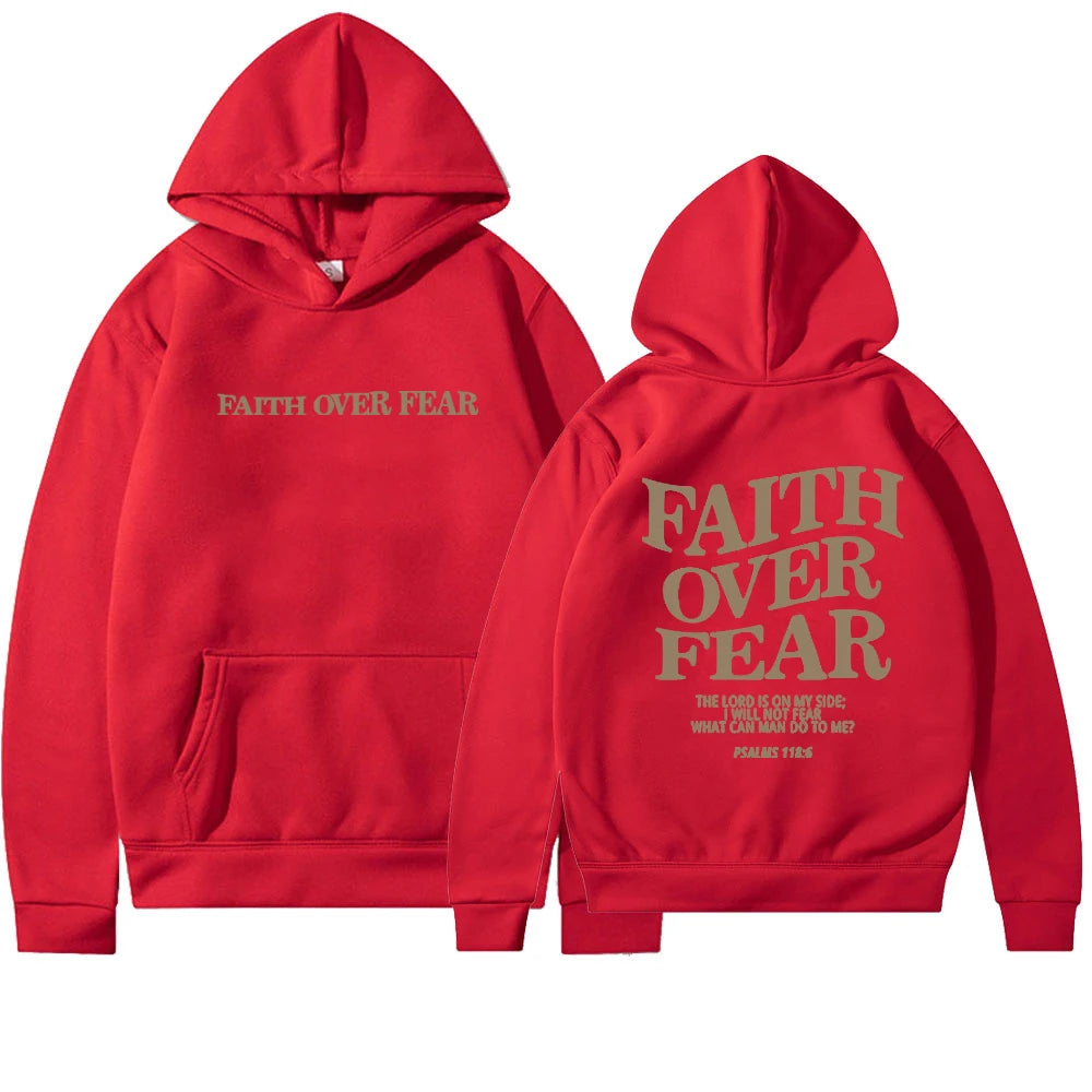 Faith Overcomes Fear Sweatshirts
