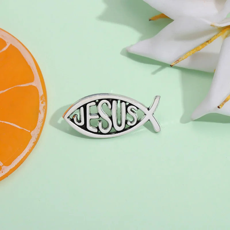 Christian Fish Enamel Pins
