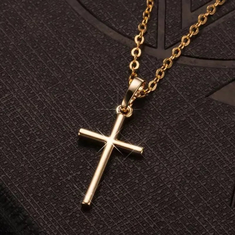Christian Cross Necklace Set