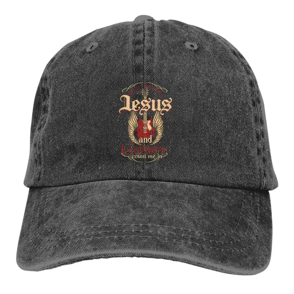 Multicolor Jesus Cross Cap