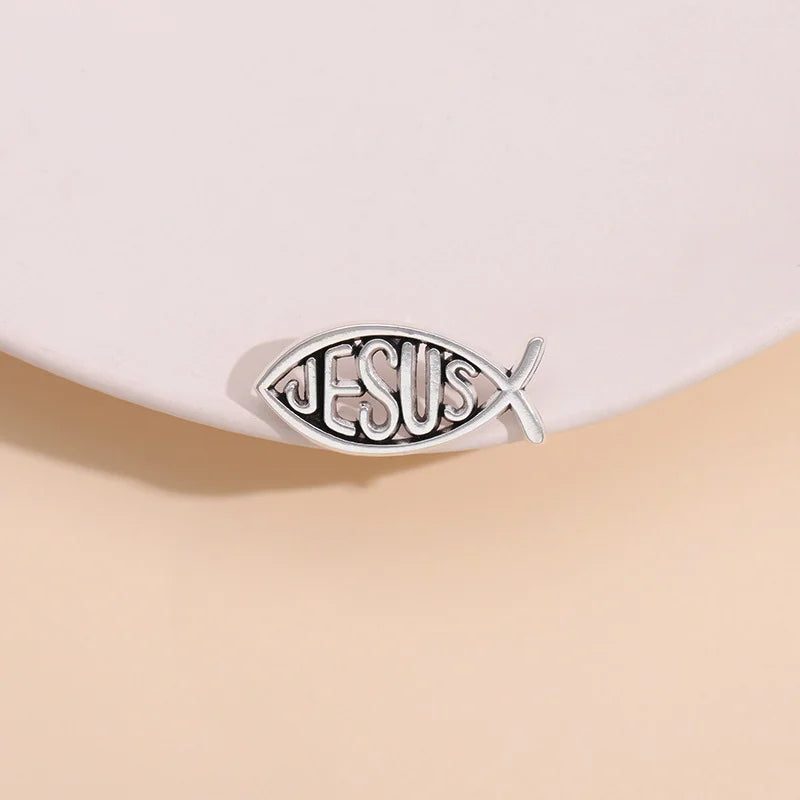 Christian Fish Enamel Pins