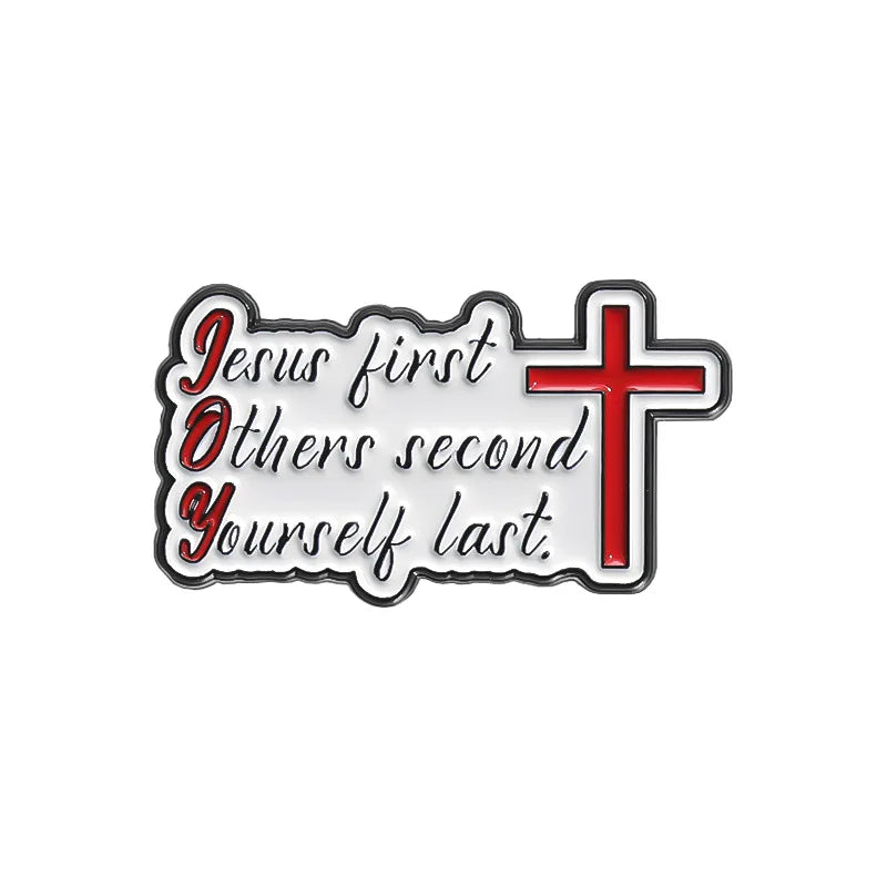 Choose Jesus Enamel Pins