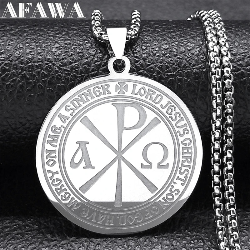 Chi Rho Necklace