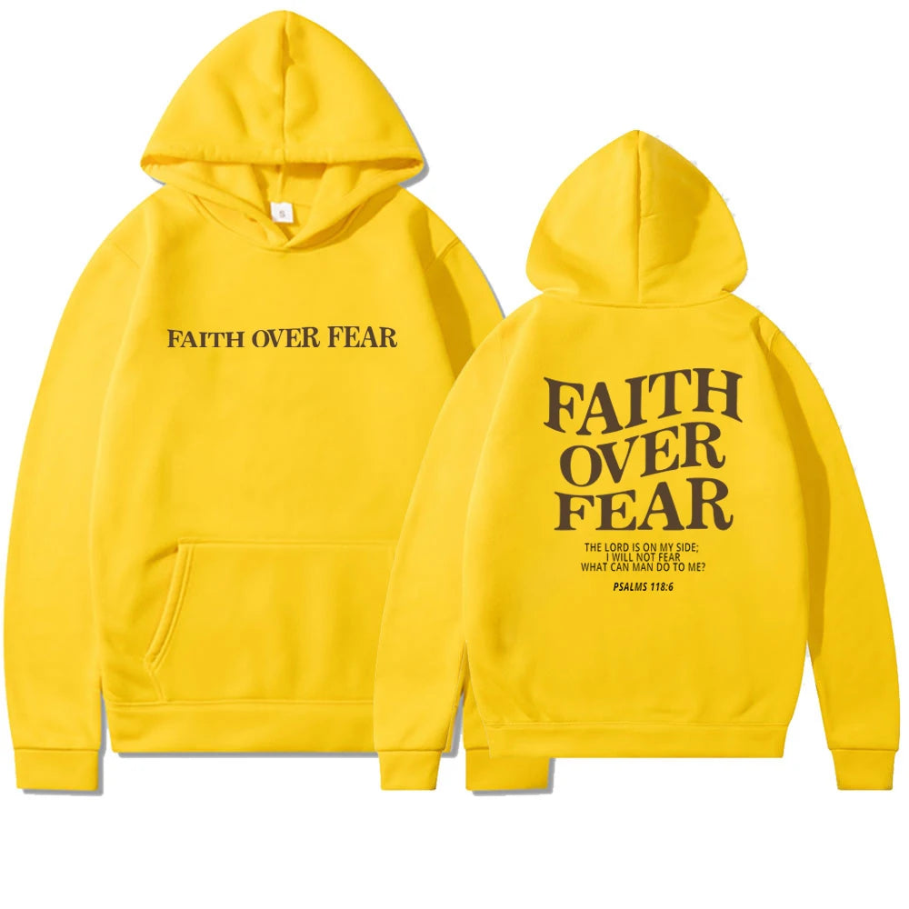 Faith Overcomes Fear Sweatshirts