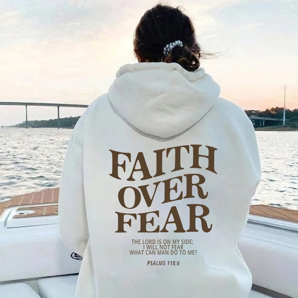 Faith Overcomes Fear Sweatshirts