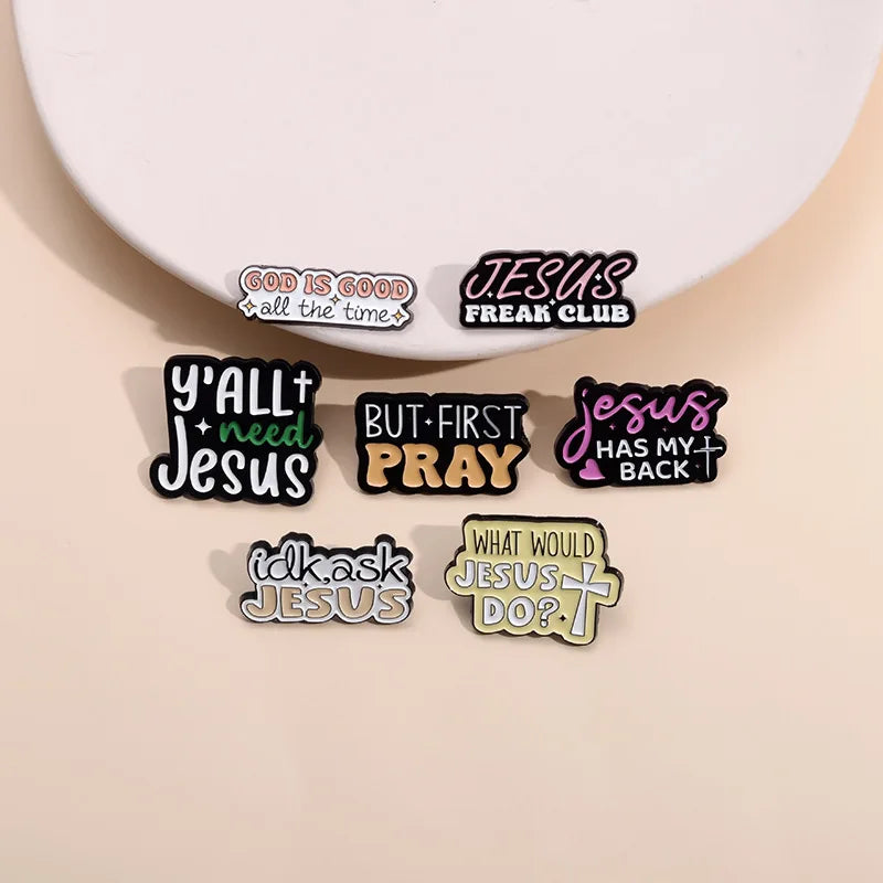 Jesus Enamel Pin