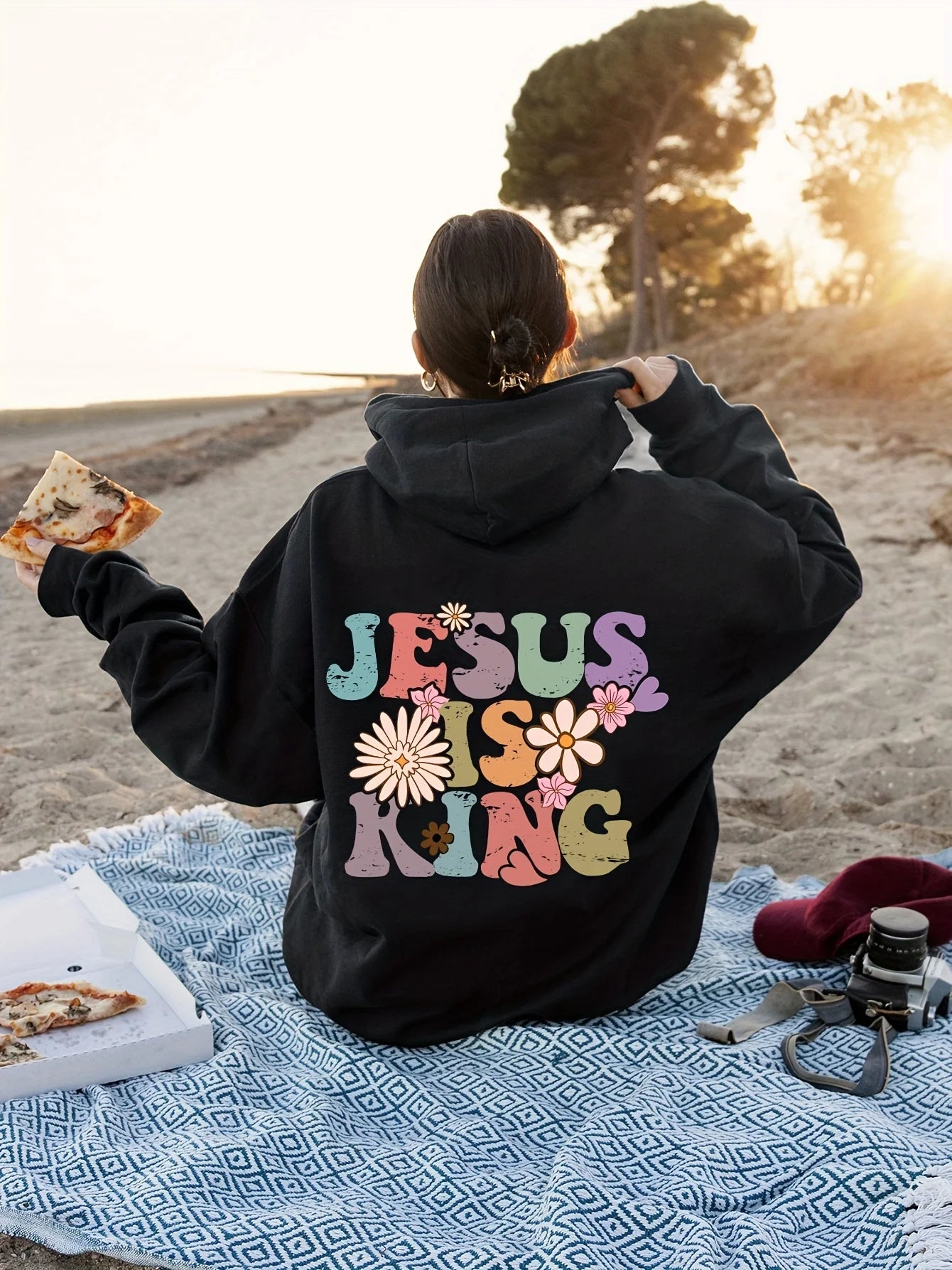 Jesus Is King Christian Hoodie