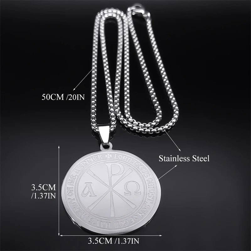 Chi Rho Necklace