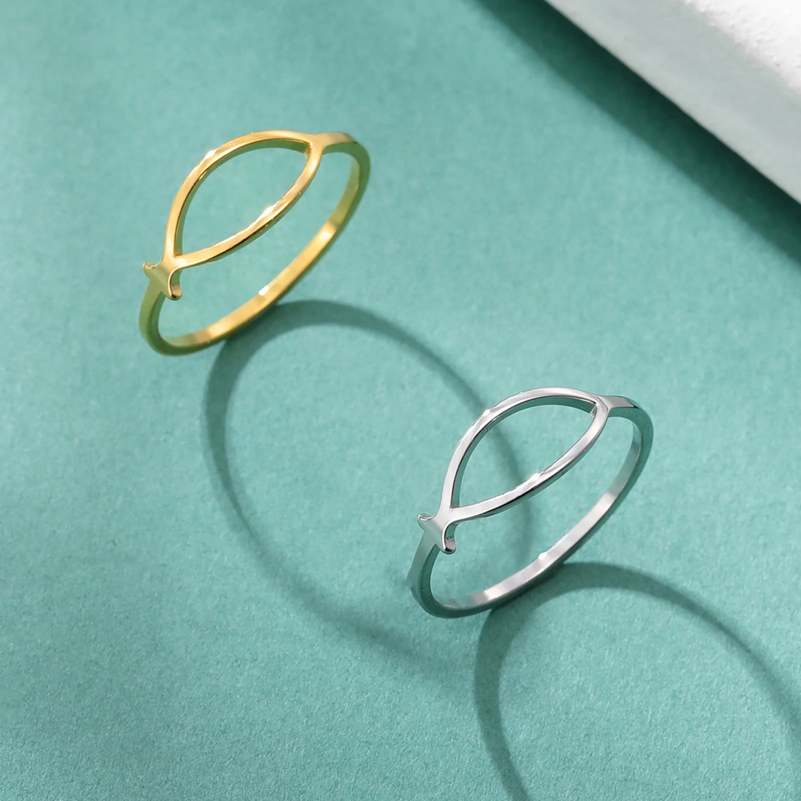 Ichthus Jesus Fish Ring