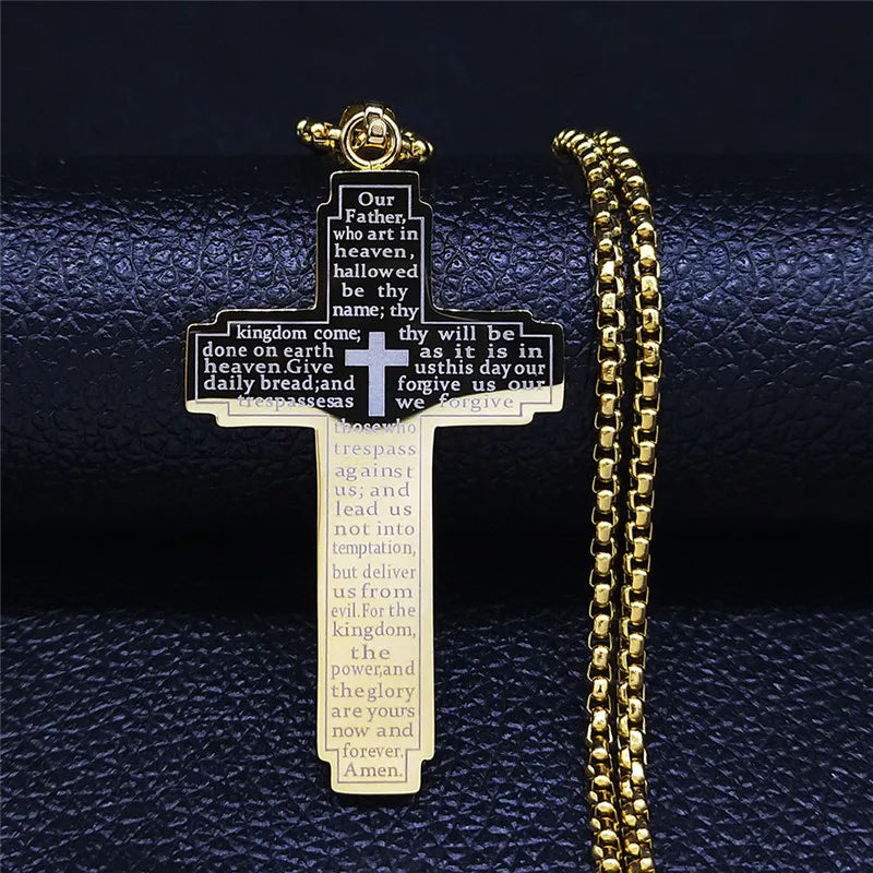 Men’s Faith Cross Chain